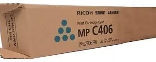 TONER RICOH MP C306SPF/307SPF/406SPF/407SPF CYAN
