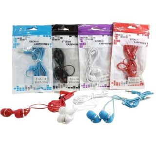 AURICULARES CON CABLES EN BOLSA