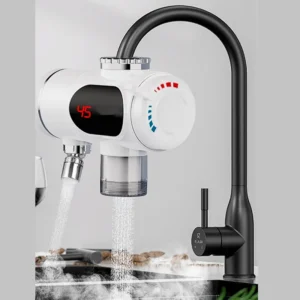 CALENTADOR Y PURIFICADOR DE AGUA ELÉCTRICO PARA GRIFO 3000W 220V 5-45°