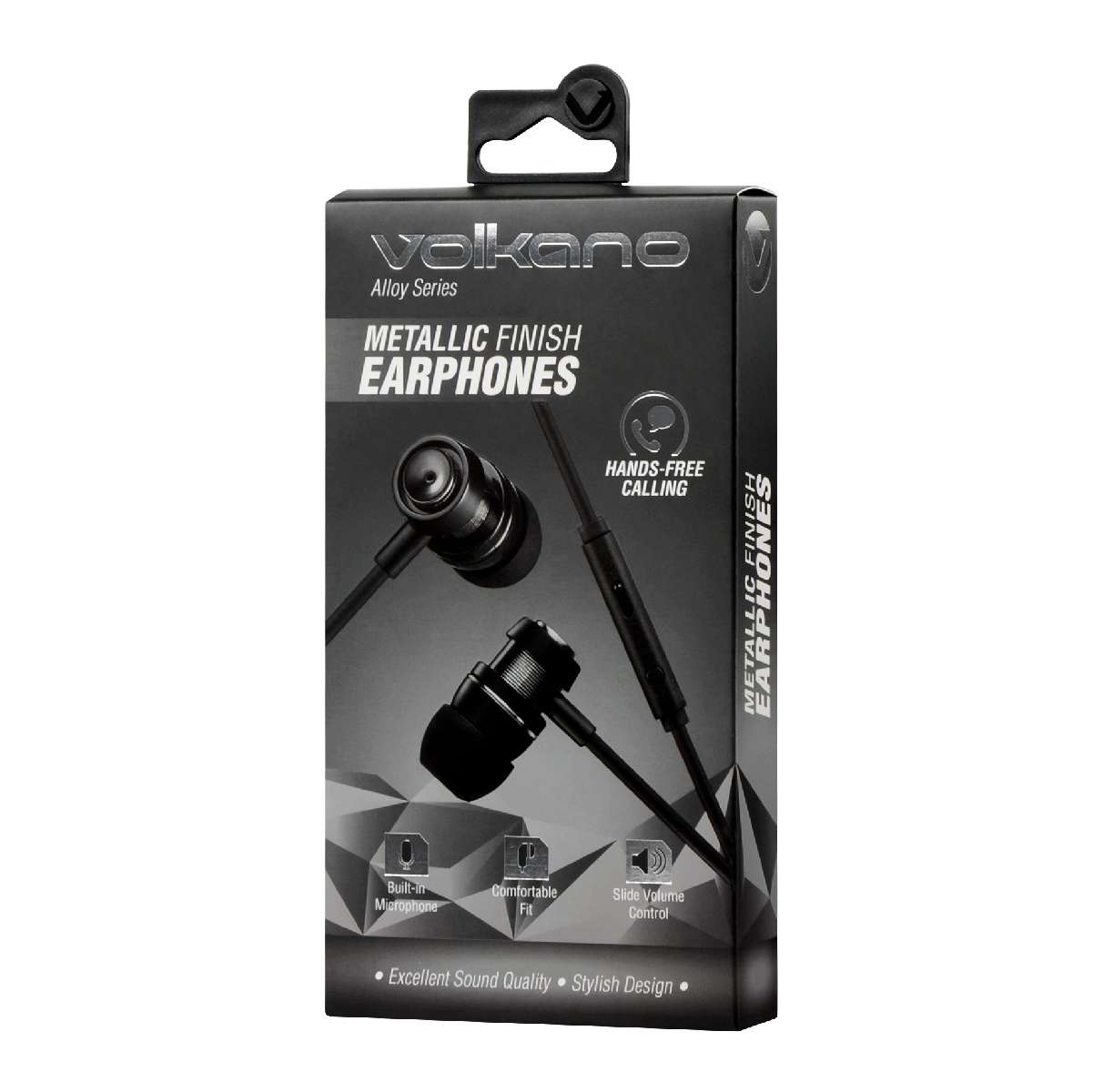 Alloy series AUX earphone - Negro