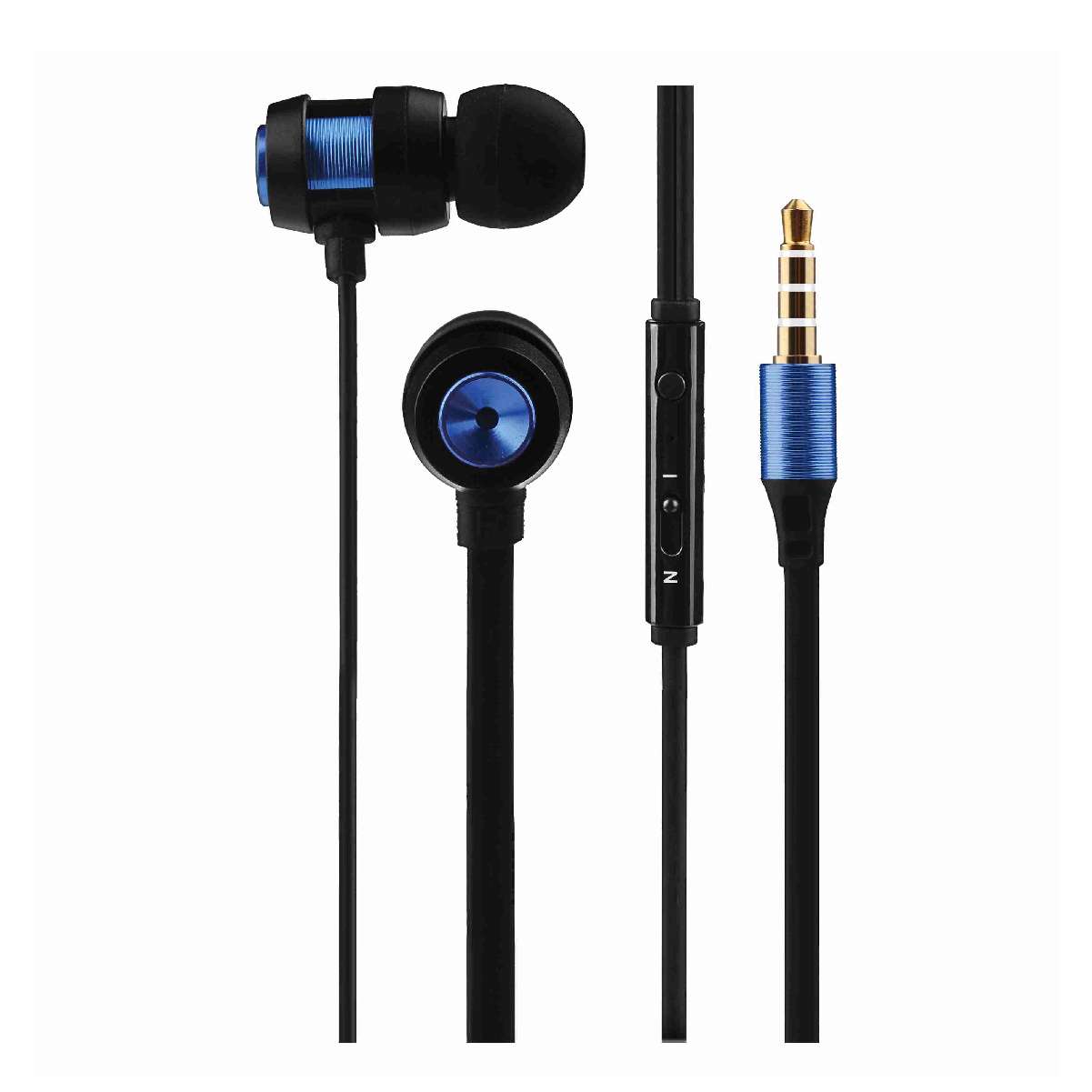 Alloy series AUX earphone – Azul - Imagen 3