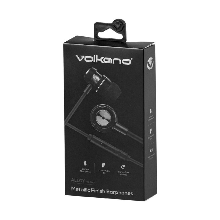 Alloy series AUX earphone - Plateado