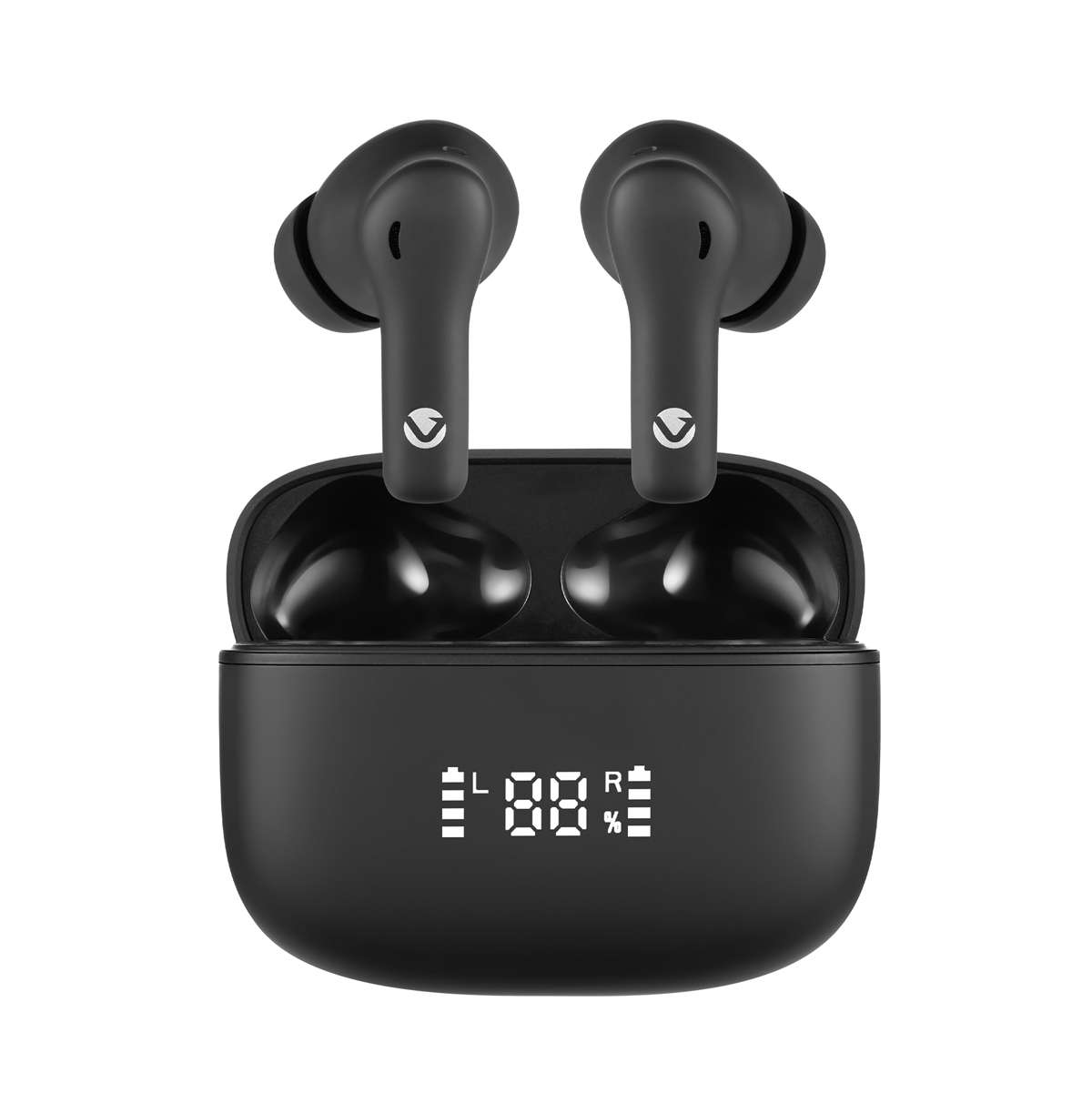 Volkano Cove Series ANC + DUAL ENC TWS Earphones - Negro - Imagen 2