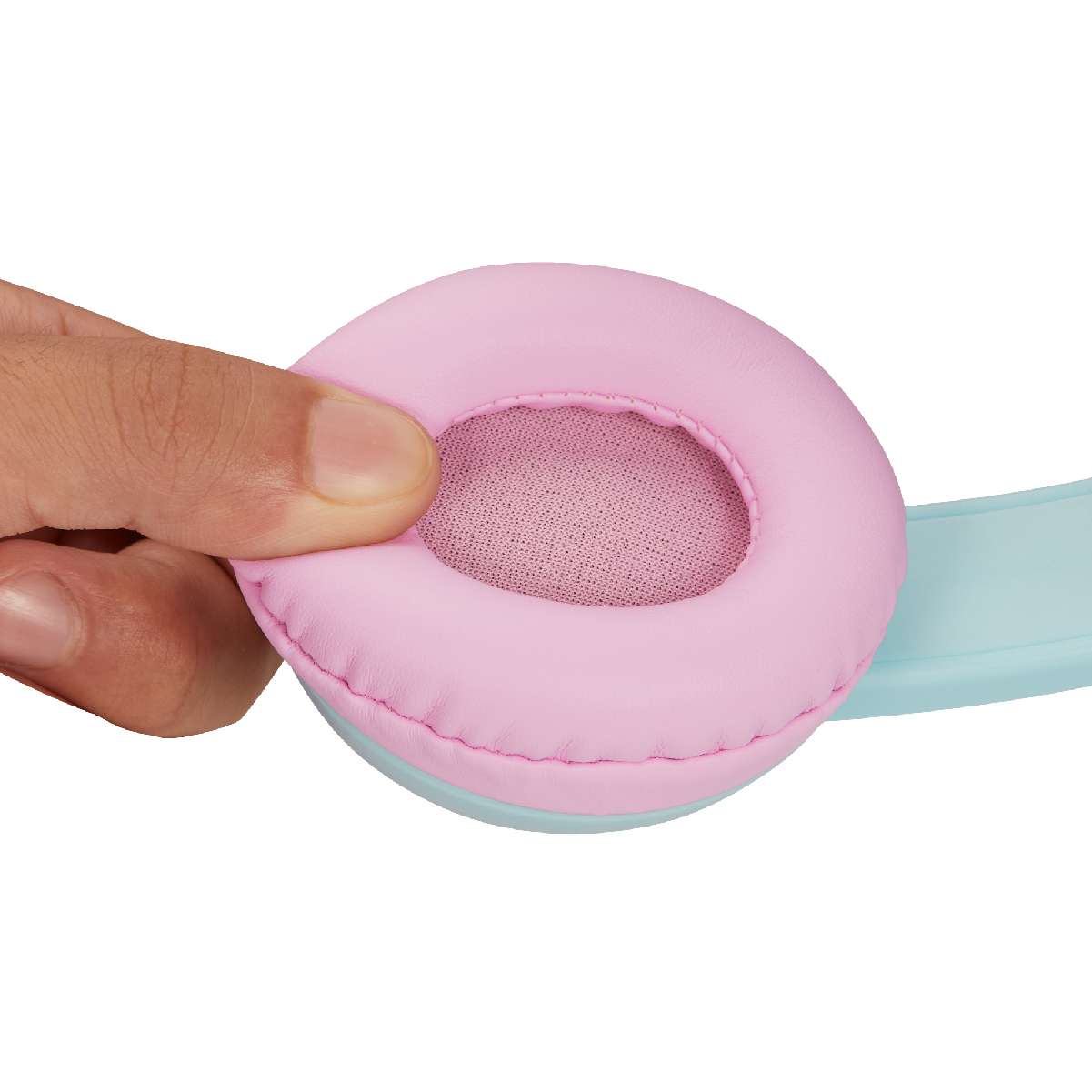 Sidekick Series Auriculares con cable para niños con puerto compartido. Rosa y Celeste - Imagen 8