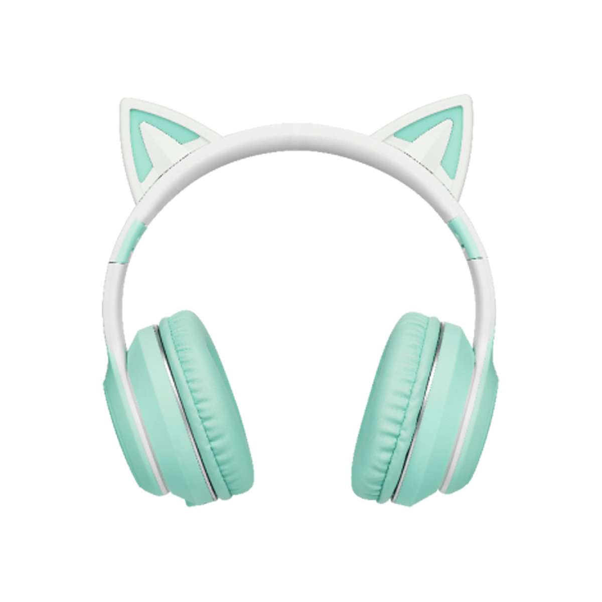 Volkano Whisker Series Bluetooth Orejas de gato Headphones - Verde agua - Imagen 11