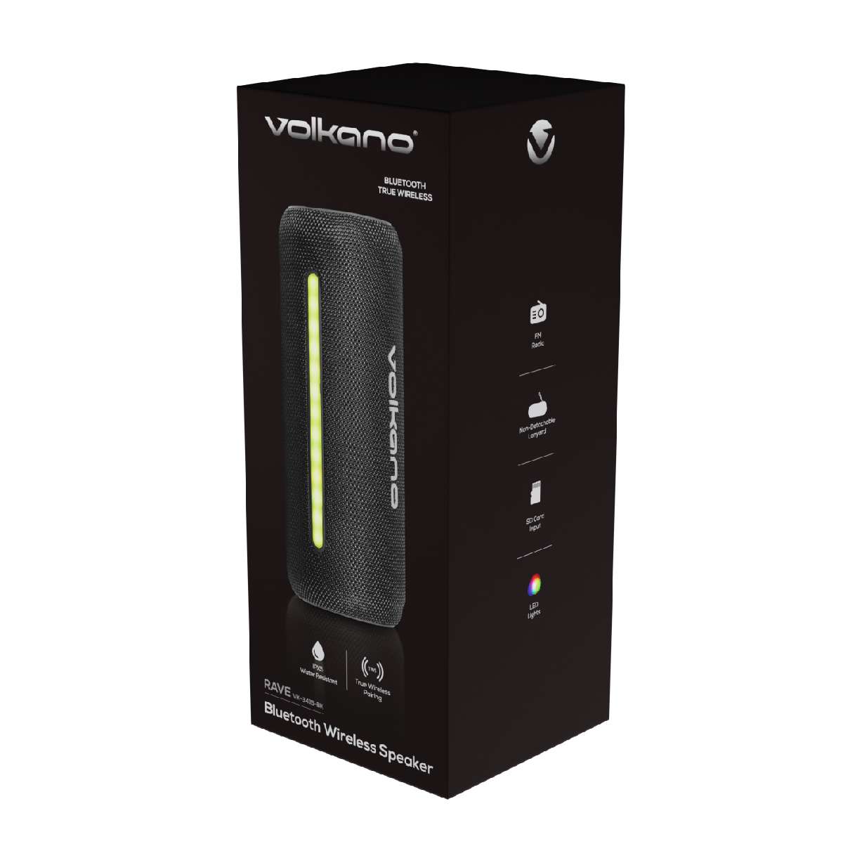 Rave Series Portable Bluetooth Parlante - Imagen 7