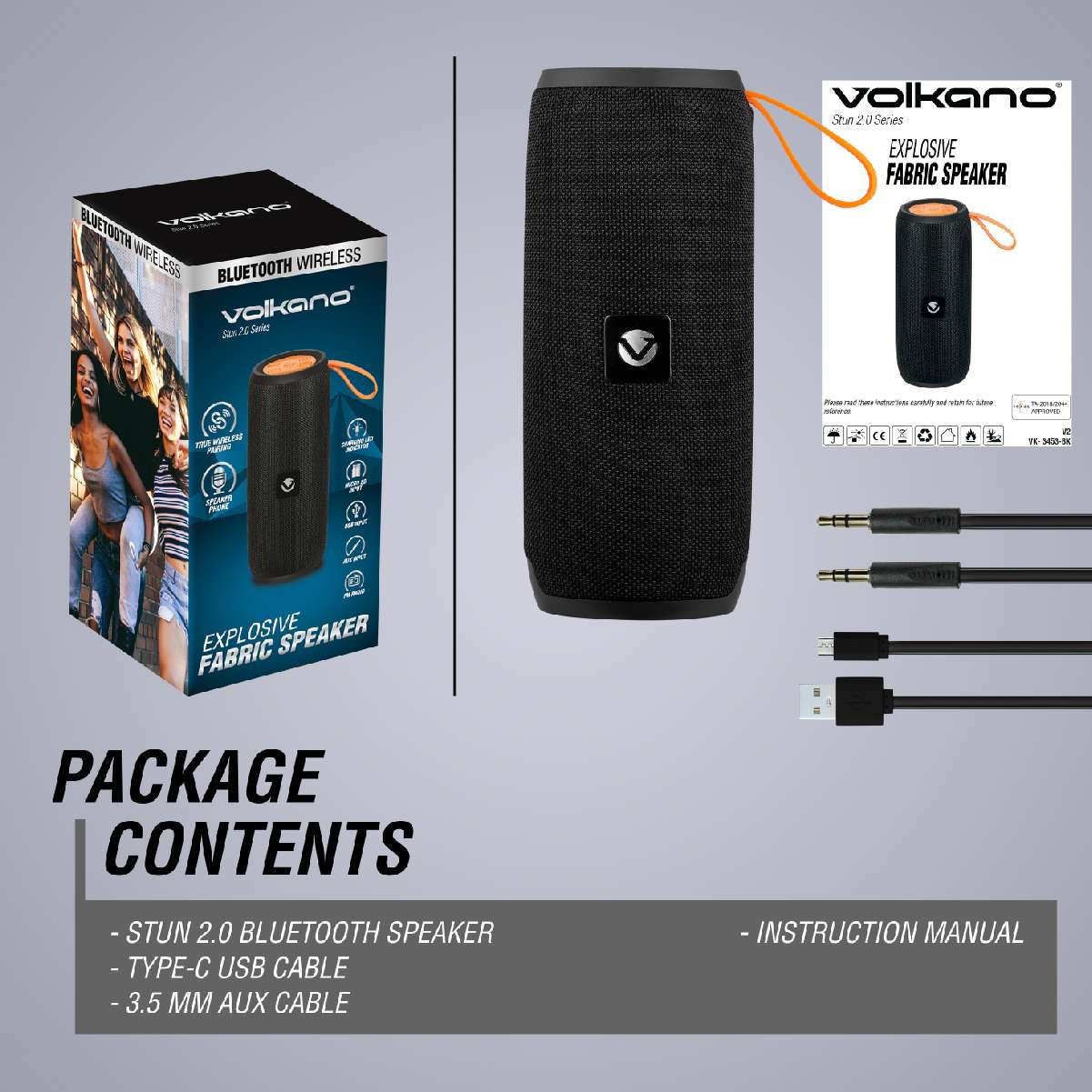 Stun 2.0 Series Bluetooth Parlante - Imagen 8