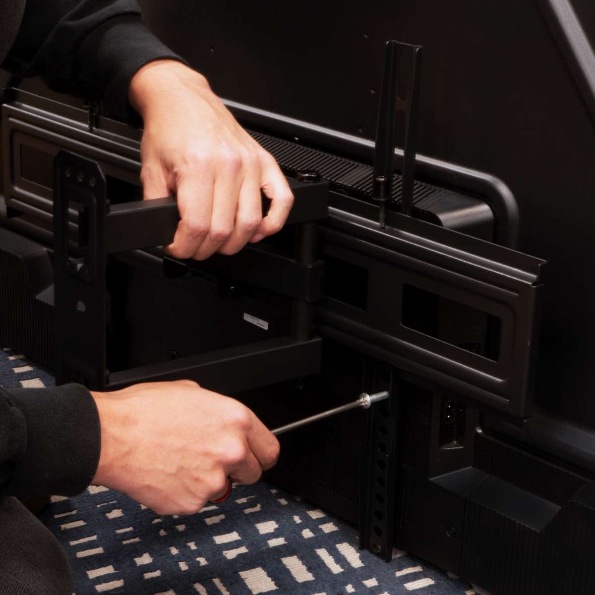 Volkano Steel series Soporte de tv universal Doble brazo 37" a 85" TVs - Imagen 4