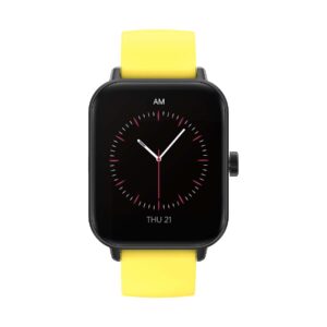 Chroma Series Smartwatch con correa Amarilla