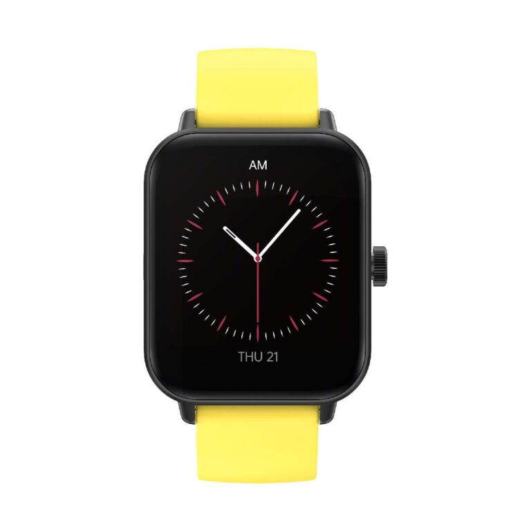 Chroma Series Smartwatch con correa Amarilla
