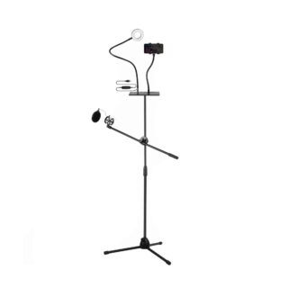 Volkano Insta series Kit completo de tripode para soporte de suelo con luz anular (copia)