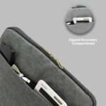 Premier series 14.1" Funda Laptop gris oscuro. - Imagen 2