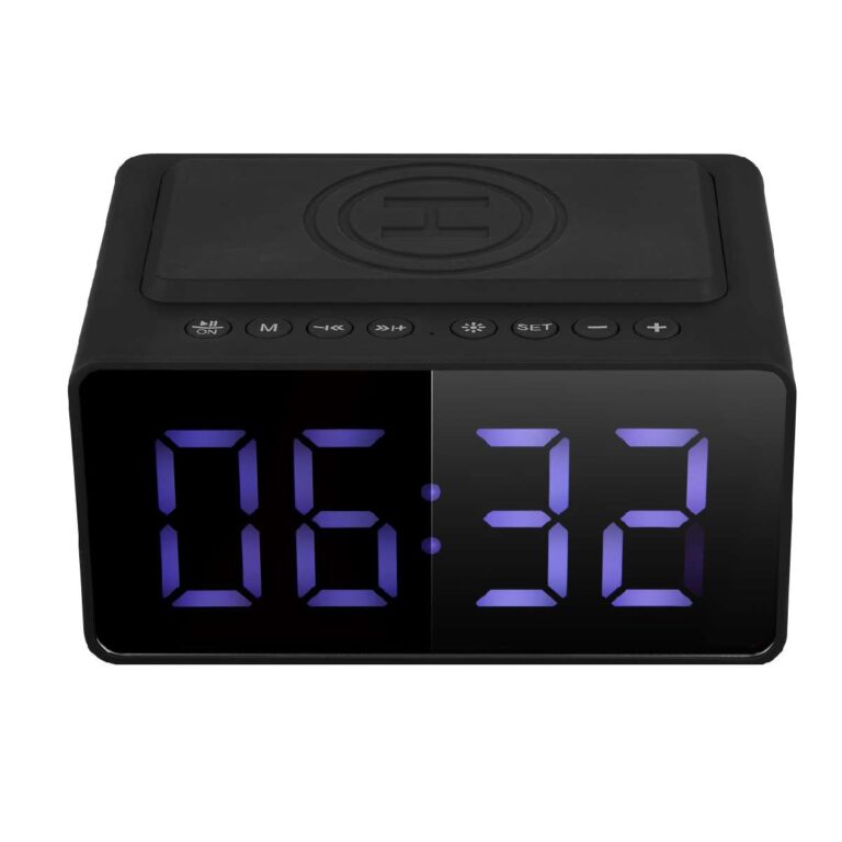 Awake Plus series Reloj Alarma con carga inalambrica y parlante