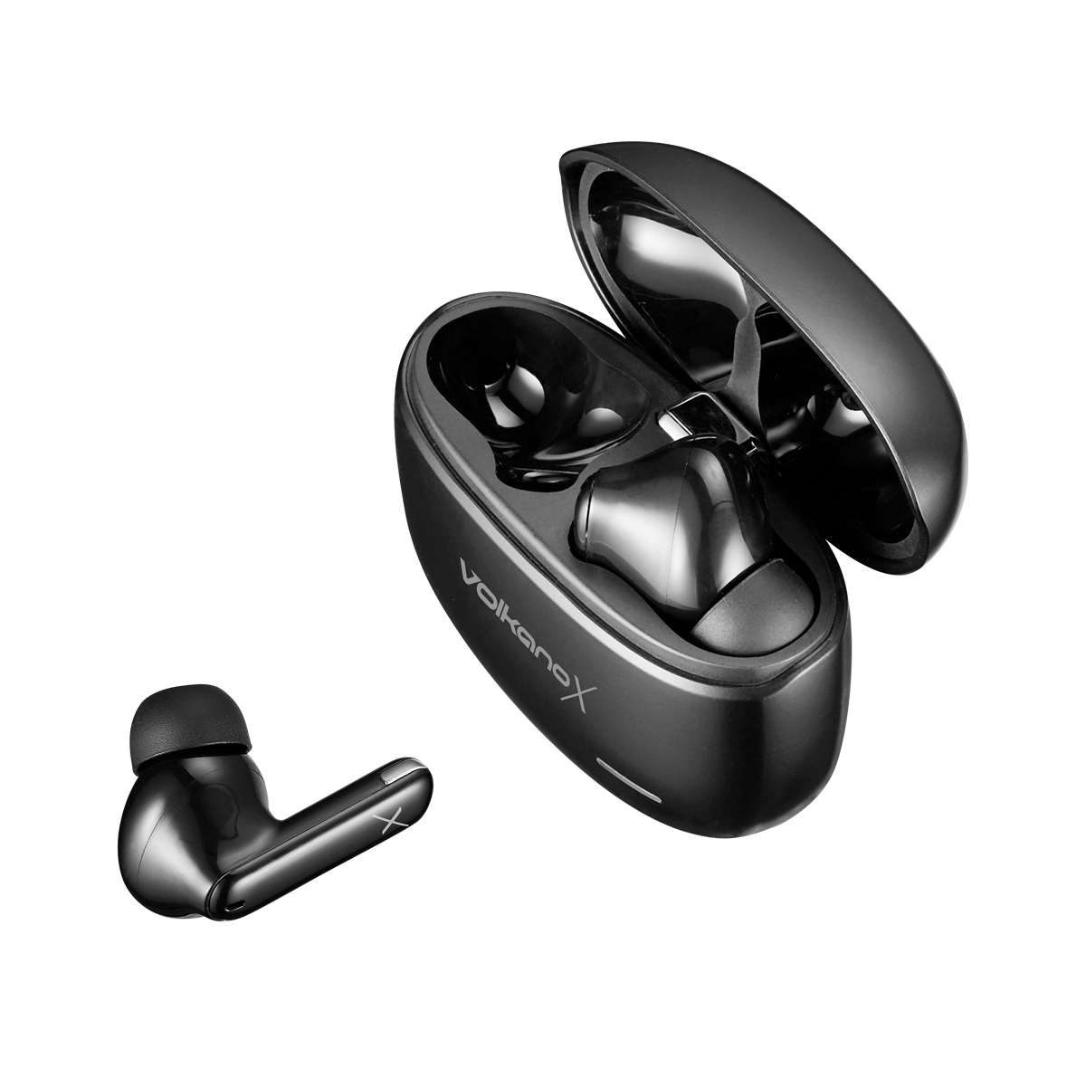 Volkano X VXT200S True Wireless Earphones con ANC - Negro - Imagen 3