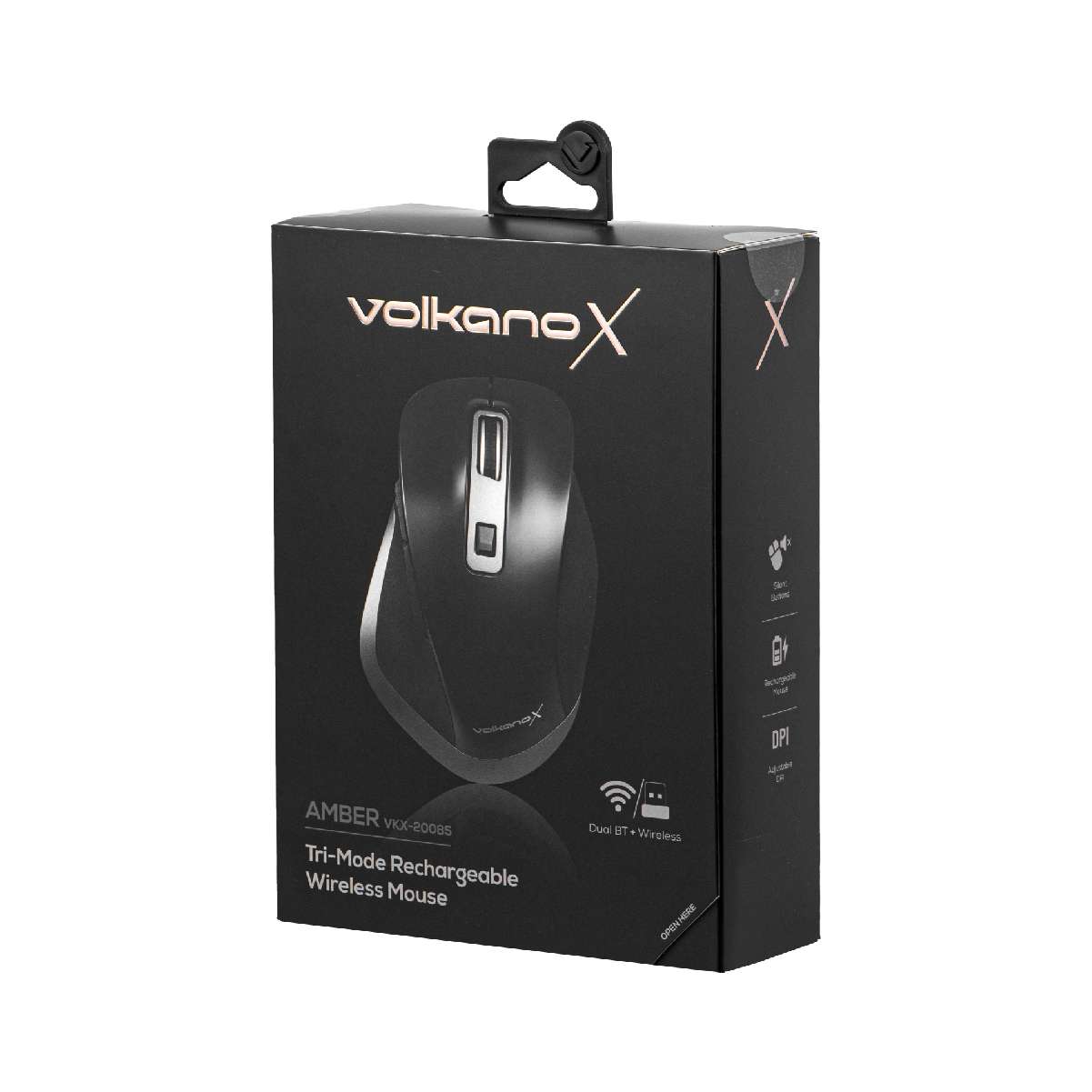 X Amber series BT Tri-Mode Mouse recargable. - Imagen 8