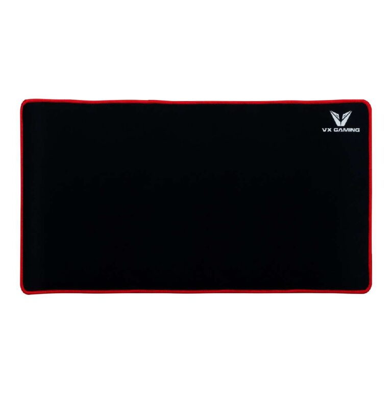 VX Gaming Battlefield series gaming mousepad - Extra large Negro/Rojo - 500mm