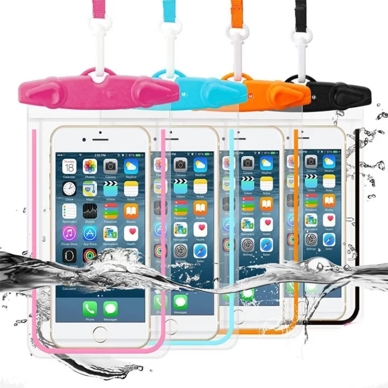 FUNDA ANTI AGUA IMPERMEABLE PARA CELULAR SURTIDOS COLORES
