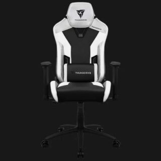 SILLA GAMER THUNDERX3 TC3 ALL WHITE (BY AEROCOOL)