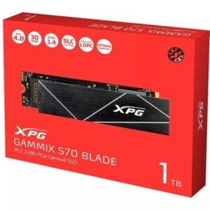 DISCO SSD XPG GAMMIX S70 1TB M2 2280 BLACK (AGAMMIXS70B-1T-CS)