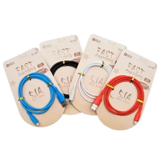 CABLE ENGOMADO USB V8 MICRO USB 1M CB-561 5.1A