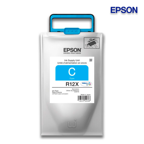 Tinta-Epson-TR12X220-AL-Cyan-WF-R5690 TINTA EPSON WORKFORCE WF-R5690 CYAN 20.000 IMPRESIONES